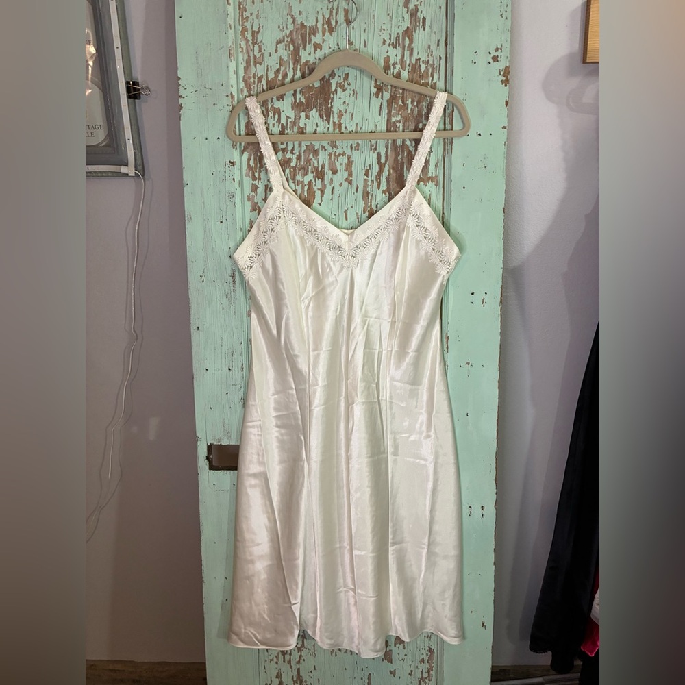 Marks & Spencer Cream Lace Detail Slip